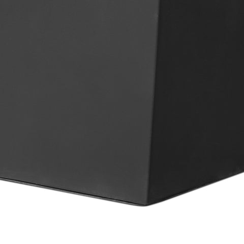 Koto Tall Planter - Black Concrete