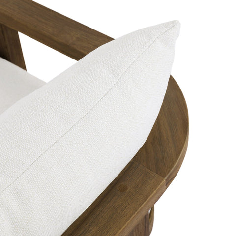 Tahana Outdoor Dining Armchair - Alessi Linen