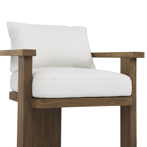 Tahana Outdoor Dining Armchair - Alessi Linen