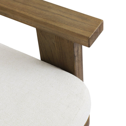 Tahana Outdoor Dining Armchair - Alessi Linen