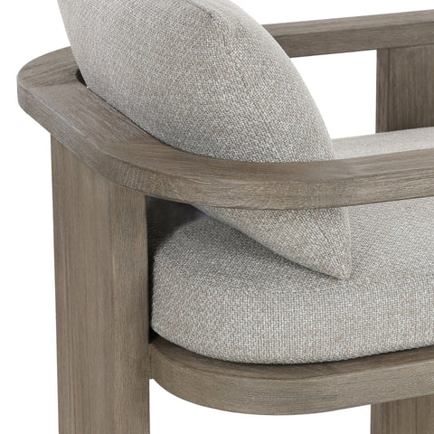 Tahana Outdoor Dining Armchair - Hayes Fog