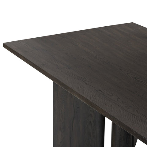 Huxley Dining Table 100" - Smoked Black