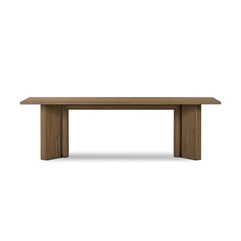 Huxley Dining Table 100" - Rubbed Light Oak
