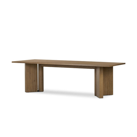 Huxley Dining Table 100" - Rubbed Light Oak