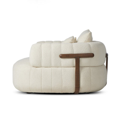 Doss Media Lounger- Altro Snow