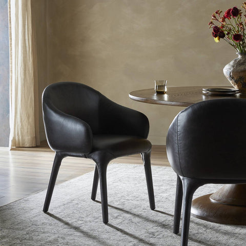 Bensen Dining Armchair - Sonoma Black
