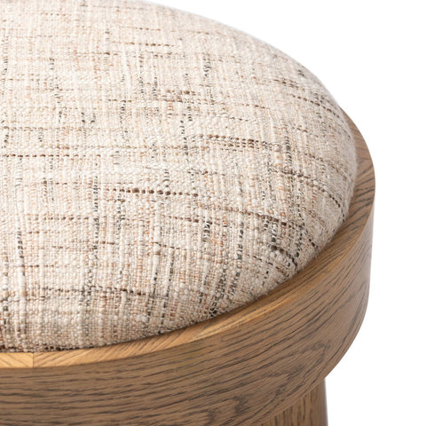 Louise Accent Stool - Ostend Natural