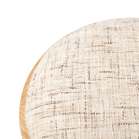 Louise Accent Stool - Ostend Natural