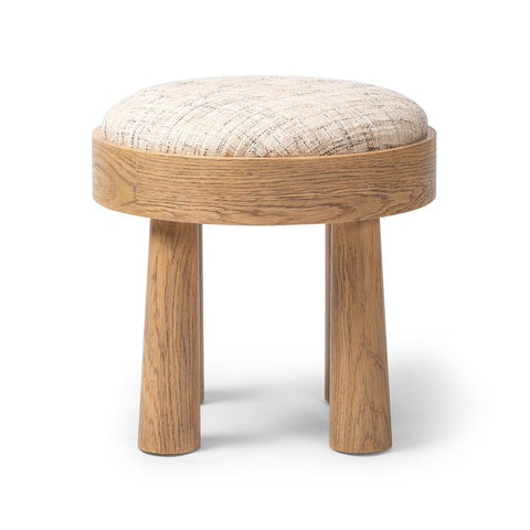 Louise Accent Stool - Ostend Natural