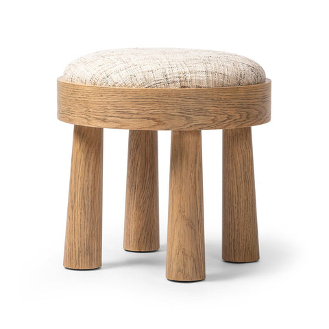 Louise Accent Stool - Ostend Natural