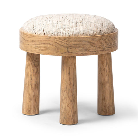 Louise Accent Stool - Ostend Natural