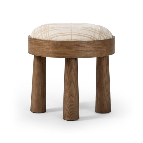 Louise Accent Stool - Sheffield Ivory