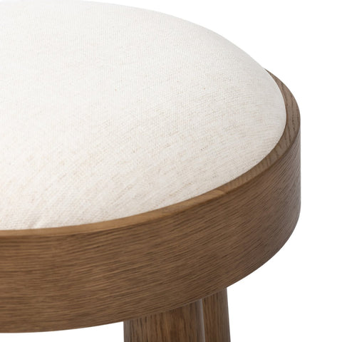 Louise Accent Stool - Nomad Snow