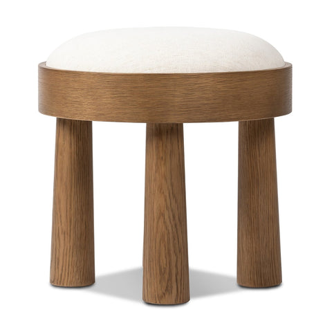 Louise Accent Stool - Nomad Snow