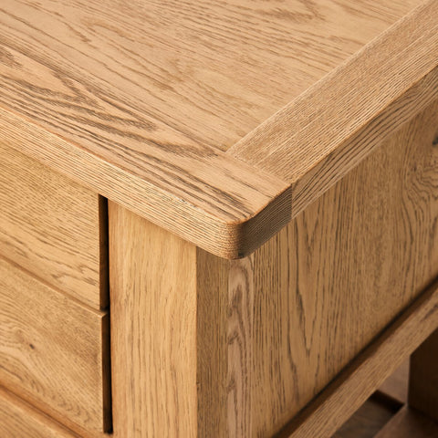 Millbrook Nightstand - Natural Light Oak Veneer