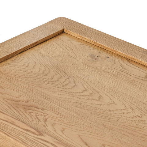 Millbrook Nightstand - Natural Light Oak Veneer