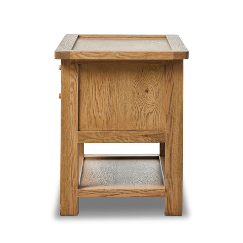 Millbrook Nightstand - Natural Light Oak Veneer