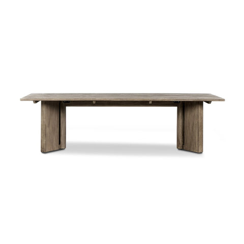 Huxley Outdoor Dining Table 110" - Stained Aged Grey-FSC