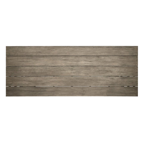 Huxley Outdoor Dining Table 110" - Stained Aged Grey-FSC