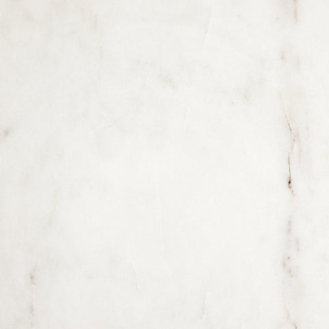 Skylar End Table - Polished White Marble