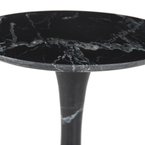 Polli End Table - Black Marble