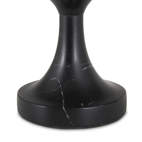 Polli End Table - Black Marble