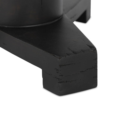 Rivi End Table - Dark Reclaimed