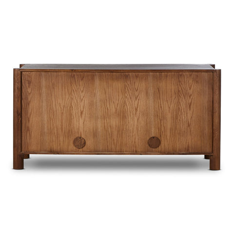 Ezri 6 Drawer Dresser - Cocoa Oak