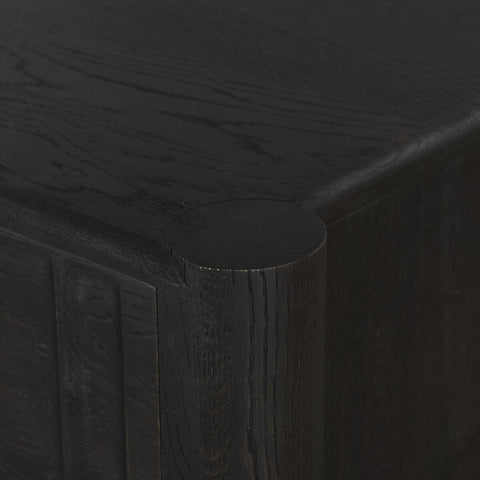 Ezri 6 Drawer Dresser - Black Oak