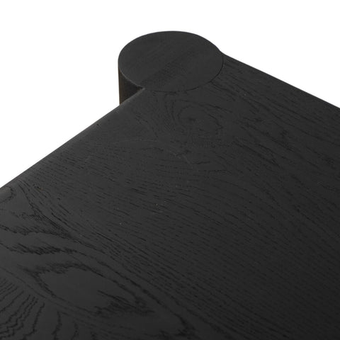 Ezri 6 Drawer Dresser - Black Oak