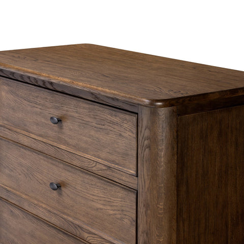 Russ Tall Dresser - Aged Oak Veneer