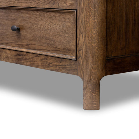 Russ Tall Dresser - Aged Oak Veneer