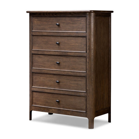Russ Tall Dresser - Aged Oak Veneer