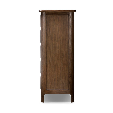 Russ Tall Dresser - Aged Oak Veneer