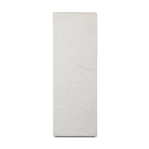 Corian Outdoor Large Pedestal - Plaster Molded Concrete