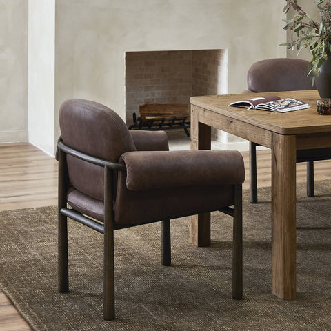 Olia Dining Chair - Palermo Cigar