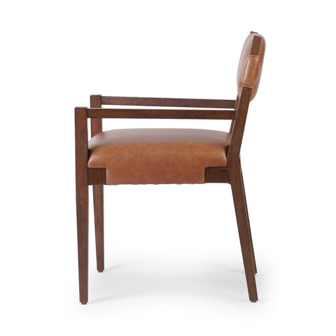 Tamari Dining Armchair - Sonoma Chestnut