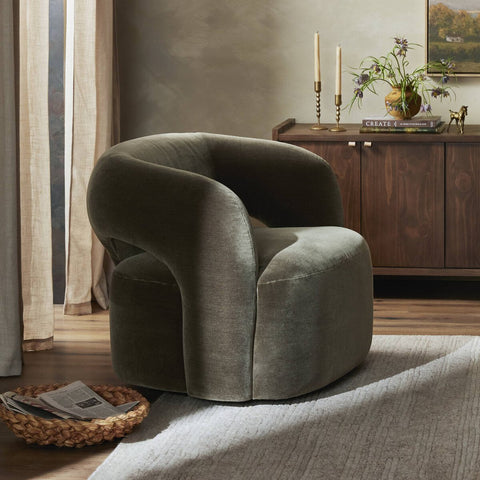 Mazie Swivel Chair - Monte Olive