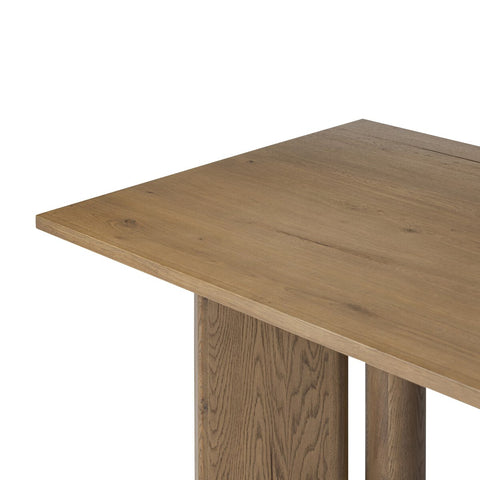 Huxley Dining Table 84" - Rubbed Light Oak