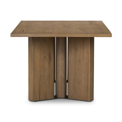 Huxley Dining Table 84" - Rubbed Light Oak