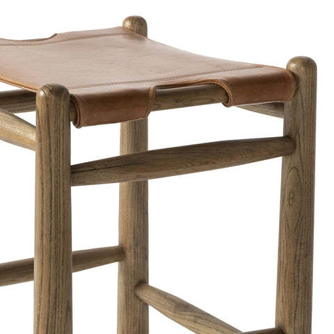 Nino Backless Bar Stool - Dakota Tobacco