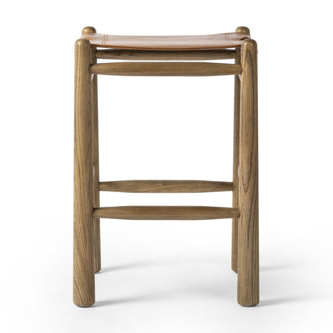 Nino Backless Bar Stool - Dakota Tobacco