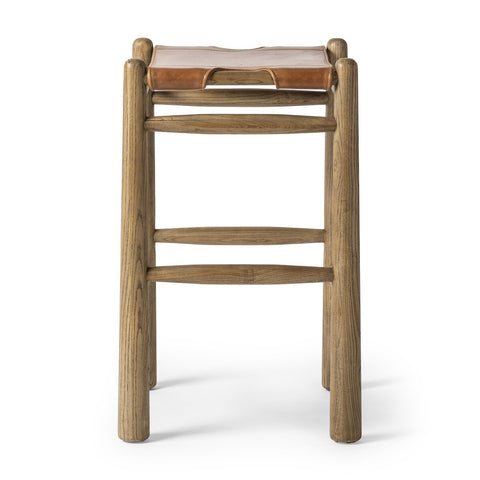 Nino Backless Bar Stool - Dakota Tobacco