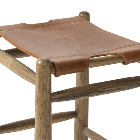 Nino Backless Counter Stool - Dakota Tobacco