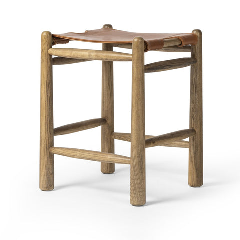 Nino Backless Counter Stool - Dakota Tobacco