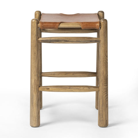 Nino Backless Counter Stool - Dakota Tobacco