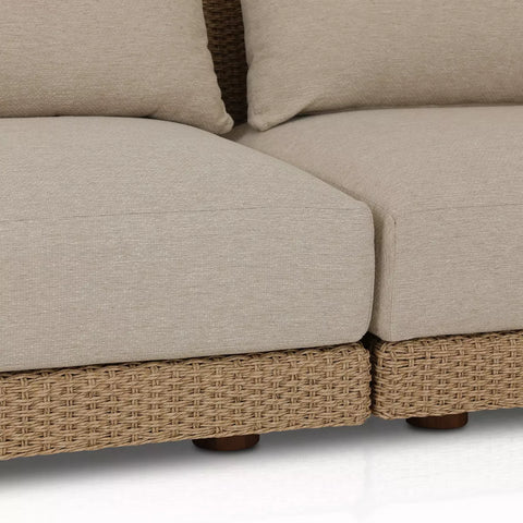 Sylvan Outdoor 3Pc Sectional - Casa Cream