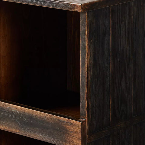 Mercantile Shop Store Cabinet - Aged Brown