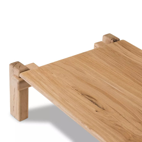 Marcia Large Coffee Table - Natural reclaimed French Oak