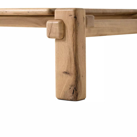 Marcia Large Coffee Table - Natural reclaimed French Oak